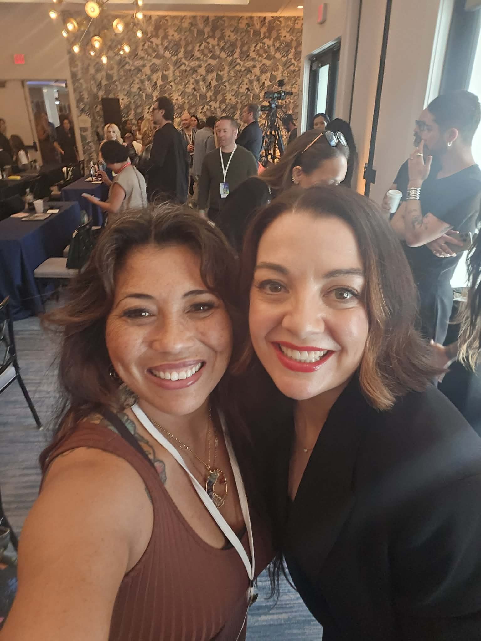 Coastal Roots Salon stylists attending R+Co Excursion event – hair salon Chesapeake