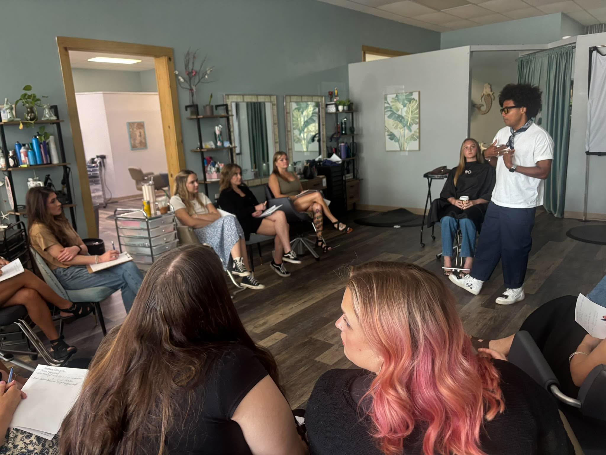 Coastal Roots team education with Richy Kandasamy